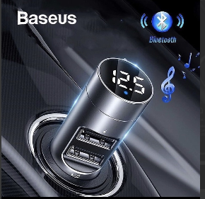 FM модулятор +АЗУ Baseus Energy Column Car Wireless MP3 трансмиттер для авто 12/24В (En-Co) - Фото 1 FM модулятор +АЗУ Baseus Energy Column Car Wireless MP3 трансмиттер для авто 12/24В (En-Co) - изображение 1
