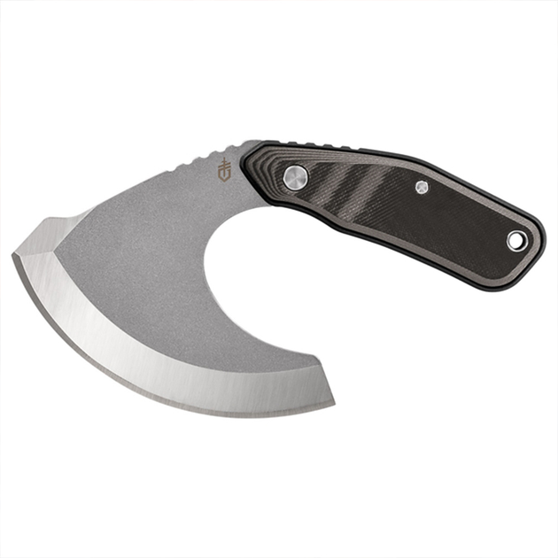 Ніж Gerber Downwind Ulu Black 16,3 см 1059842 - зображення 1