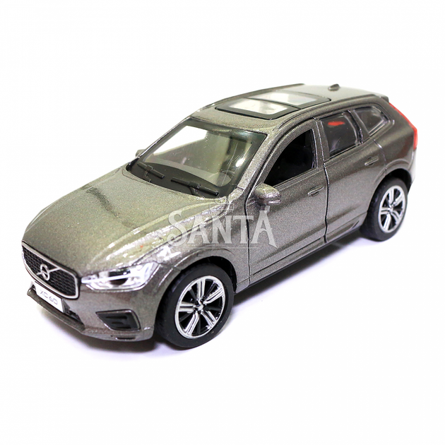 Машинка игровая Volvo XC60 «TechnoPark» джип Вольво металл серый
