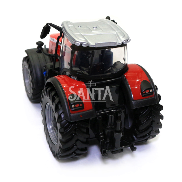 Машинка ігрова «Bburago» Трактор Massey Ferguson 8740S червоний метал 16*7*5 см (18-31613) - зображення 6