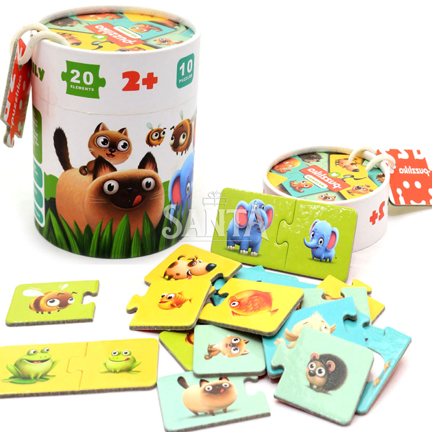 Пазл PUZZLIKA "Моя сім'я", 20 елементів, 2+ (13531) - Фото 1 Пазл PUZZLIKA "Моя сім'я", 20 елементів, 2+ (13531) - зображення 1