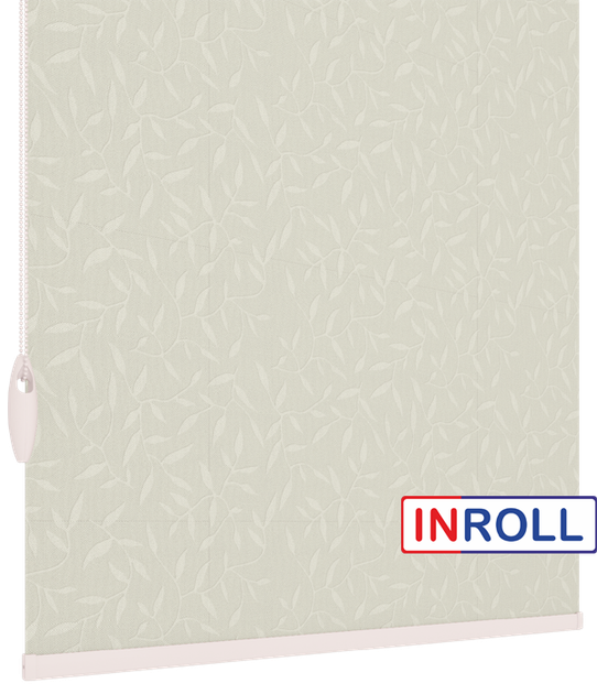 Ролету тканинна INROLL Есо-Standart 77,5х165 см Natura Шампань 2256 - зображення 4