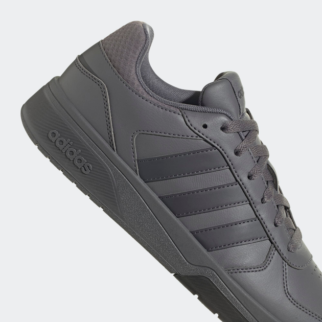 Чоловічі кеди низькі adidas Originals Courtbeat Court GW9726 43.5 (9UK) 27.5 см Grey Five/Carbon/Core Чорні (5904248848279) - зображення 8