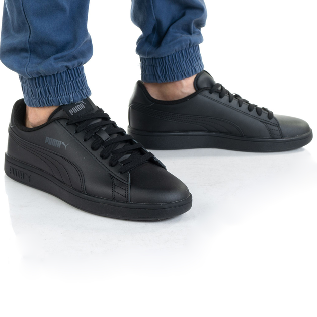 Чоловічі кеди низькі Puma Smash v2 L 36521506 44 (9.5UK) 28.5 см Чорні (4059505056797) - зображення 6
