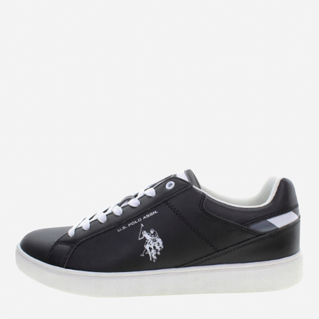 Чоловічі кеди низькі U.S. Polo Assn Sneaker ROKKO001MBY1 42 Чорні (8055197315767) - зображення 2