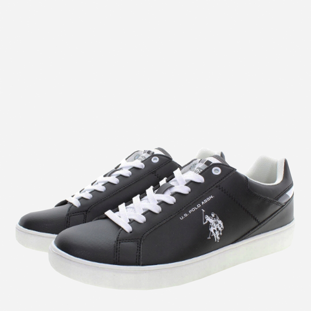 Sneakersy męskie do kostki US Polo Assn Sneaker ROKKO001MBY1 42 Czarne (8055197315767) - obraz 3