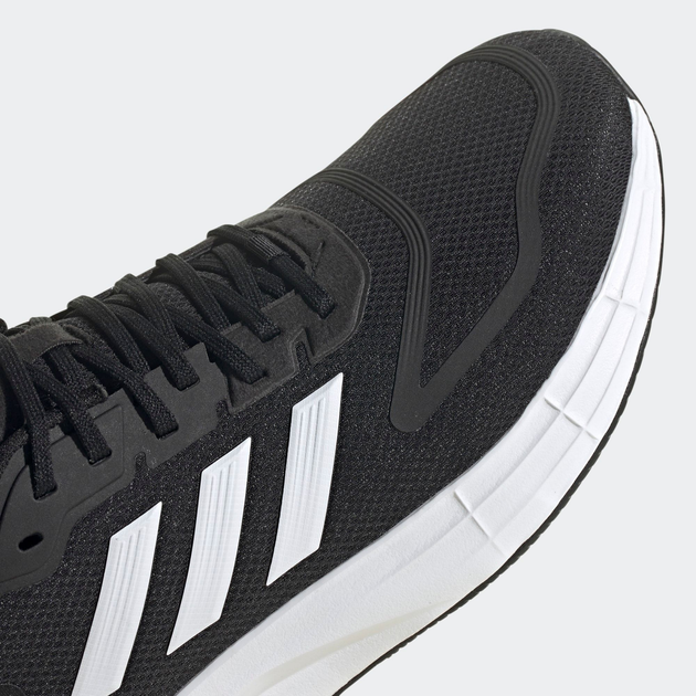 Чоловічі кросівки для бігу adidas Duramo 10 GW8336 44.5 (10UK) 28.5 см Чорні (4065418341851) - зображення 7