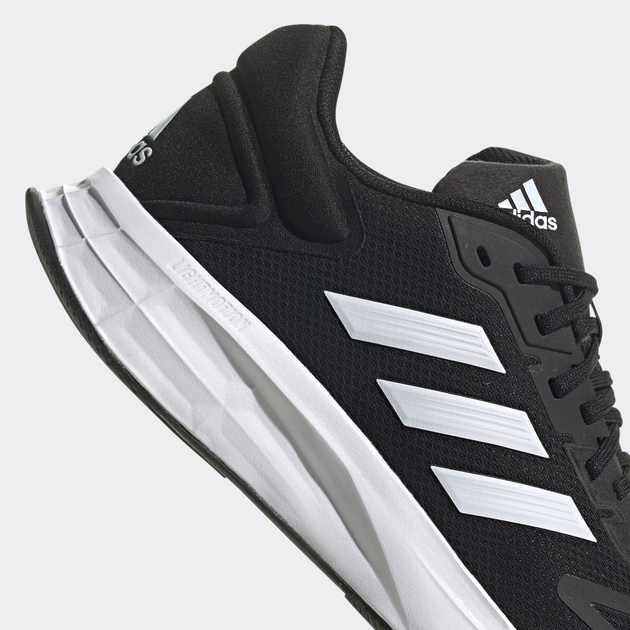 Чоловічі кросівки для бігу adidas Duramo 10 GW8336 45.5 (10.5UK) 29 см Чорні (4065418341868) - зображення 8
