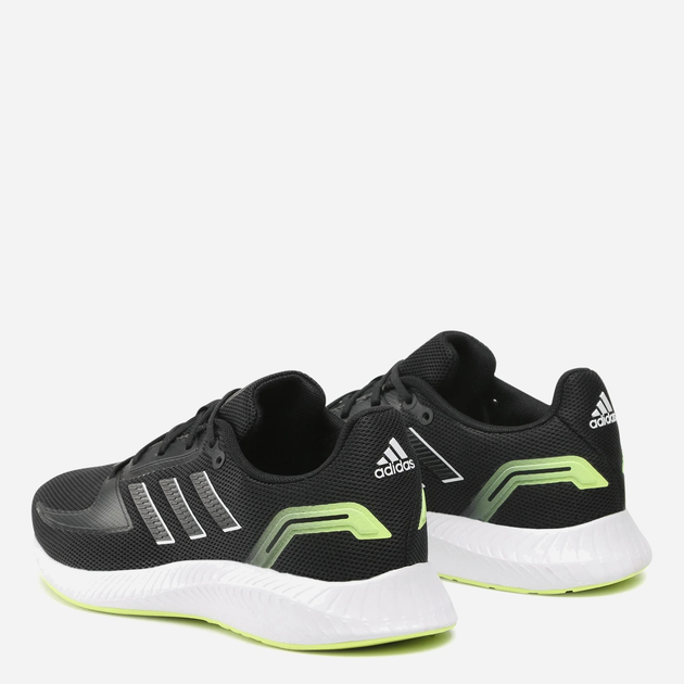 Buty do biegania po asfalcie męskie adidas Runfalcon 2.0 GX8239 42 (8UK) 26.5 cm Czarne (4065418981835) - obraz 2