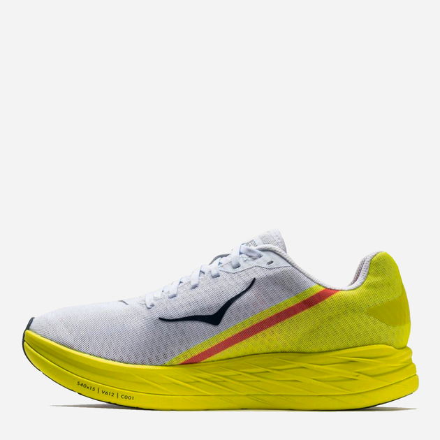 Buty do biegania po asfalcie męskie HOKA ONE ONE Rocket X 1113532 44 2/3 Białe (194715587472) - obraz 3