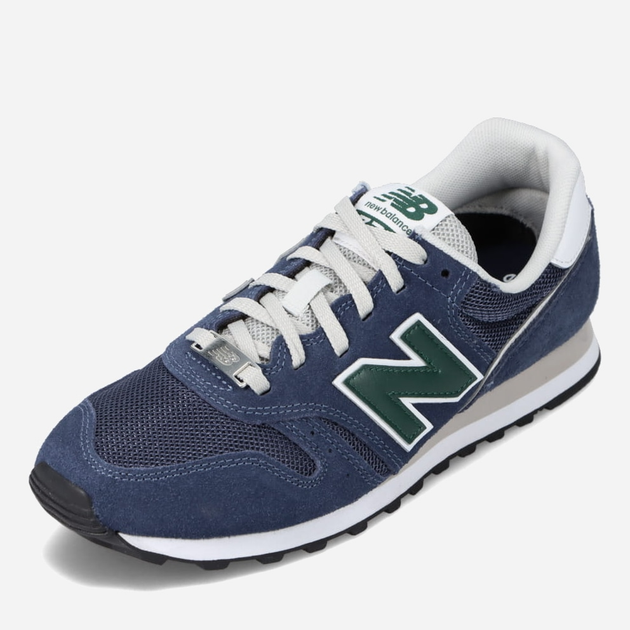 Чоловічі кросівки New Balance 373v2 ML373CF2 42 (8.5US) 26.5 см Темно-сині з зеленим (196307317054) - зображення 8