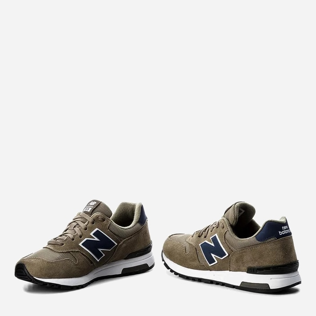 Buty sportowe męskie z siatką na platformie do kostki New Balance 565V1 ML565SGN 45 (11US) 29 cm Oliwkowe (739655265426) - obraz 6