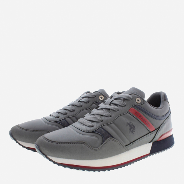 Чоловічі кросівки U.S. Polo Assn Sneaker GARMY001MBYS2 44 28.8 см Сірі (8055197301296) - зображення 3