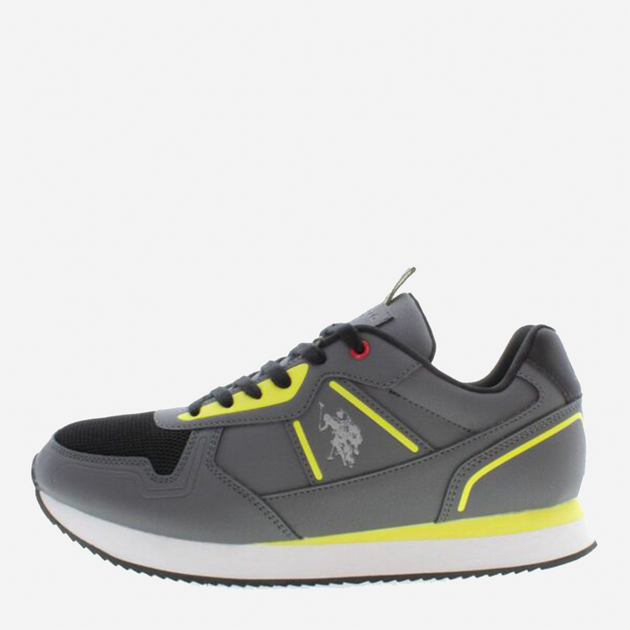 Чоловічі кросівки U.S. Polo Assn Sneaker NOBIL004MBYM1 44 28.8 см Сірі (8055197312520) - зображення 3