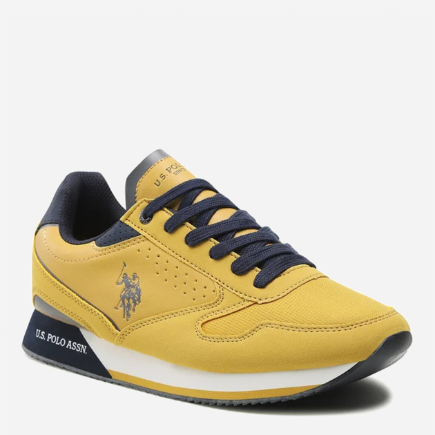 Чоловічі кросівки U.S. Polo Assn Sneaker NOBIL003MBHY3 42 Жовті (8055197312292) - зображення 1