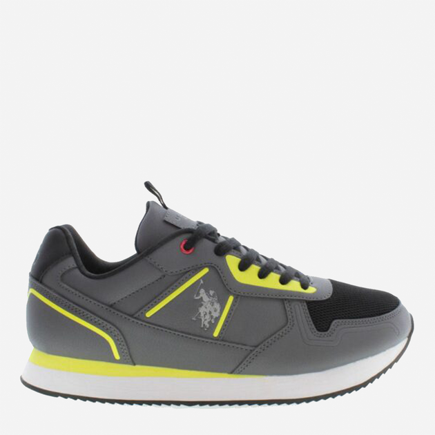 Чоловічі кросівки U.S. Polo Assn Sneaker NOBIL004MBYM1 45 Сірі (8055197312537) - зображення 1