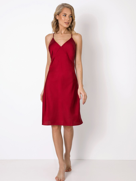 Нічна сорочка Aruelle Nicole nightdress L Чорна (5904541435428) - зображення 1