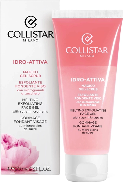 Відлущувальний гель-скраб для обличчя Collistar Idro-Attiva Melting Exfoliating Face Gel для всіх типів шкіри 100 мл (8015150211352) - зображення 1