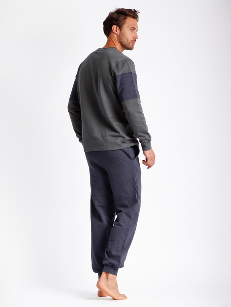 Piżama Admas 56541 L khaki (8433623632136) - obraz 4
