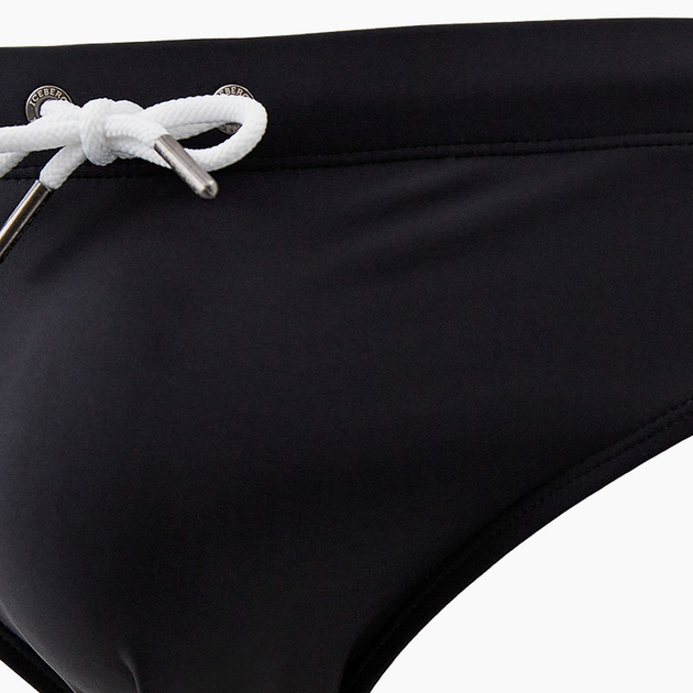 Kąpielówki męskie slipy na basen Iceberg Speedo ICE1MSP01 XXL Czarne (8051884145648) - obraz 3