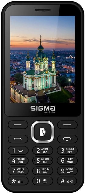 Мобільний телефон Sigma mobile X-Style 31 Power Type-C Black (4827798855010) - зображення 1