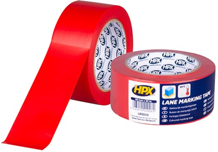 Самоклеющаяся лента HPX Lane Marking Tape HPX для маркировки пола 48 мм ...
