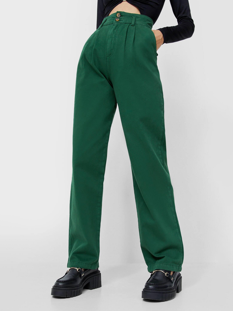 Джинсы Stradivarius XAZ372993MZVF 38 Темно-зеленые (DD8000006949077 ...