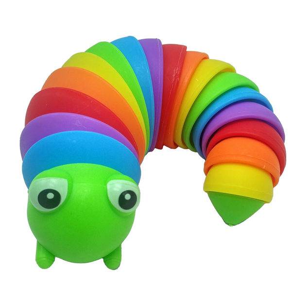 Игрушка антистресс Гусеница A-Toys K16705, 18 см – фото, отзывы ...