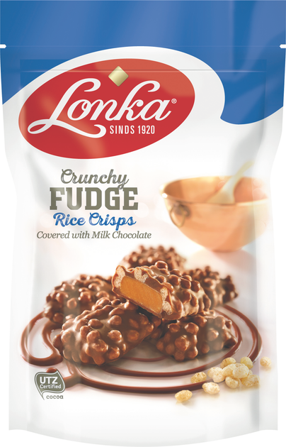 Конфеты Lonka Рисовые кранчи в молочном шоколаде 160 г (8713800129261 ...