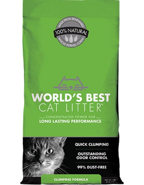 Наполнитель для кошачьего туалета World's Best Cat Litter Original ...