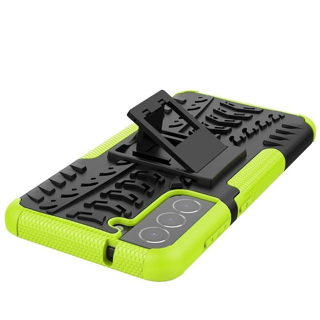 Чехол Armor Case для Samsung Galaxy S21 FE Lime - изображение 2