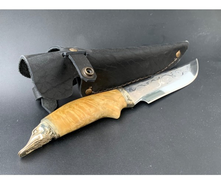 Охотничий нож MASTERKRAMI "Щука"сталь 40х13 - изображение 2