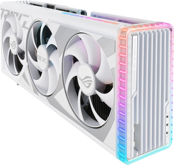 ASUS ROG STRIX GeForce RTX 4080 ホワイト 美品 Видеокарта ASUS PCI-Ex GeForce RTX 4080 SUPER ROG White OC Edition