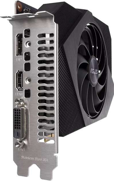 Видеокарта Asus PCI-Ex GeForce GTX 1650 Phoenix 4GB GDDR6 (128bit