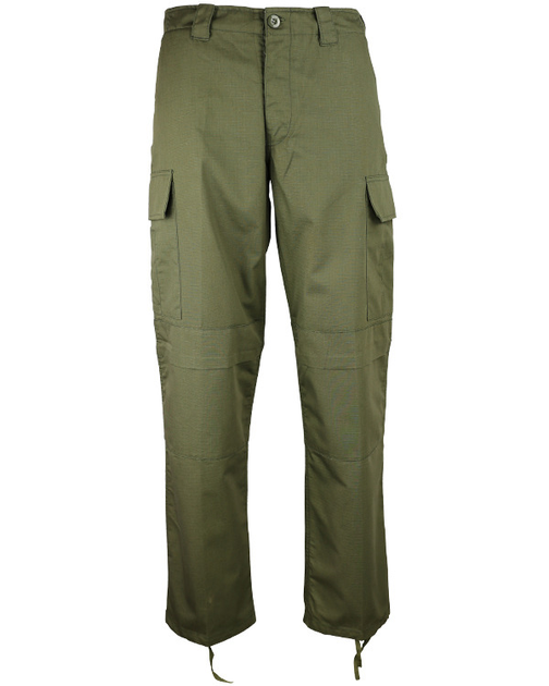 Штани тактичні KOMBAT UK M65 BDU Ripstop Trousers, оливковий, 38 - изображение 2