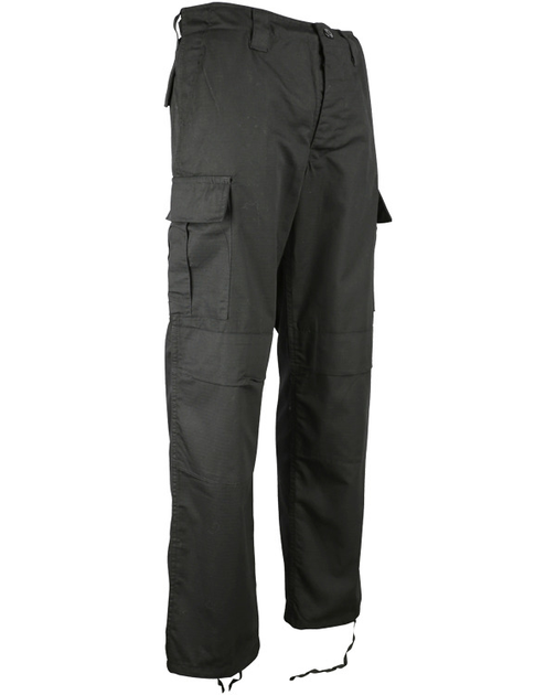 Брюки тактичні KOMBAT UK M65 BDU Ripstop Trousers, чорний, 32 - зображення 1