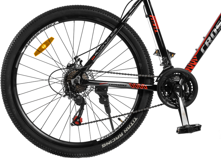 Велосипед CrossBike Everest 27" Рама 19.5" 2022 Black-Red (27CJPr-004436) - зображення 2