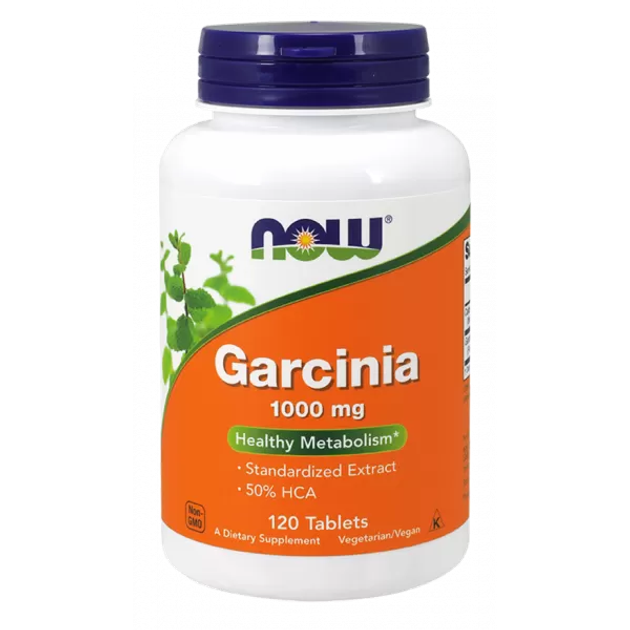 Гарцинія NOW Foods (Garcinia) 1000 мг 120 таблеток NOW01435 – фото ...