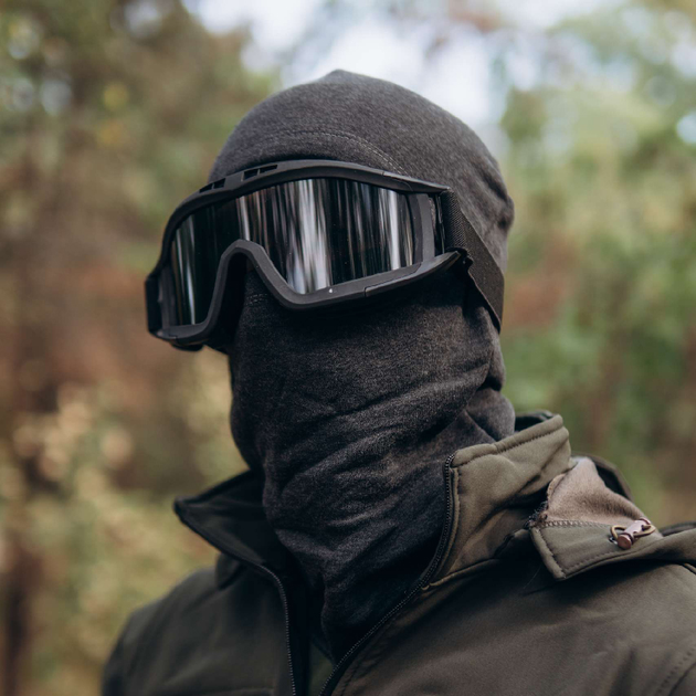 Тактическая маска защитная Logos Anti-Fog Gray 2085g - изображение 2