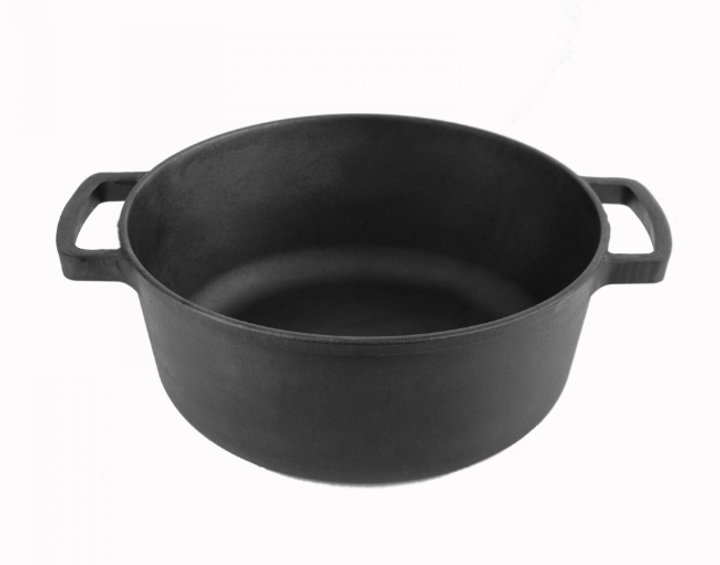 Кастрюля Brizoll Casserole 4 л чугунная со стеклянной крышкой (P4L6