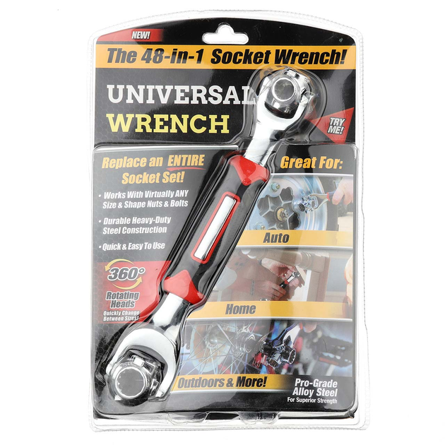 Торцевой ключ 48 в 1 Universal Wrench (48 SW)(BG31785) – низкие цены ...