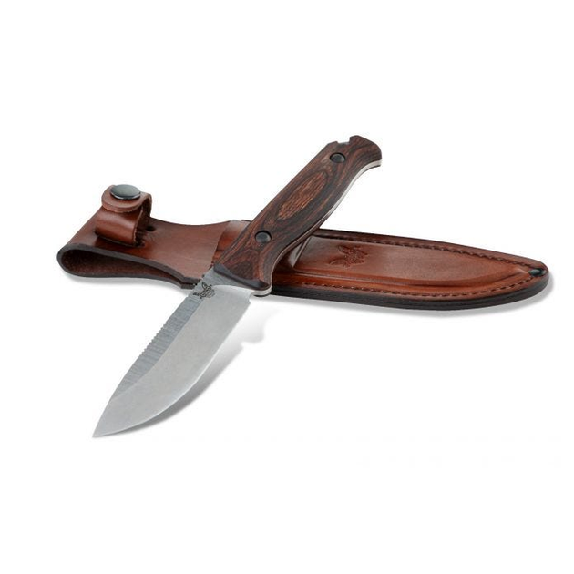 Ніж Benchmade Saddle Mountain Skinner, дерево - изображение 1