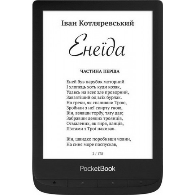 Электронная книга PocketBook 628 Black (PB628-P-WW) – низкие цены ...