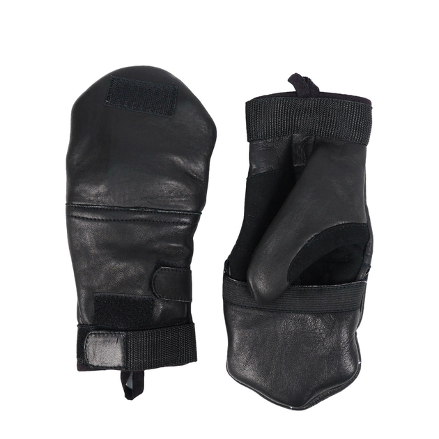 Черные зимние перчатки L - изображение 1