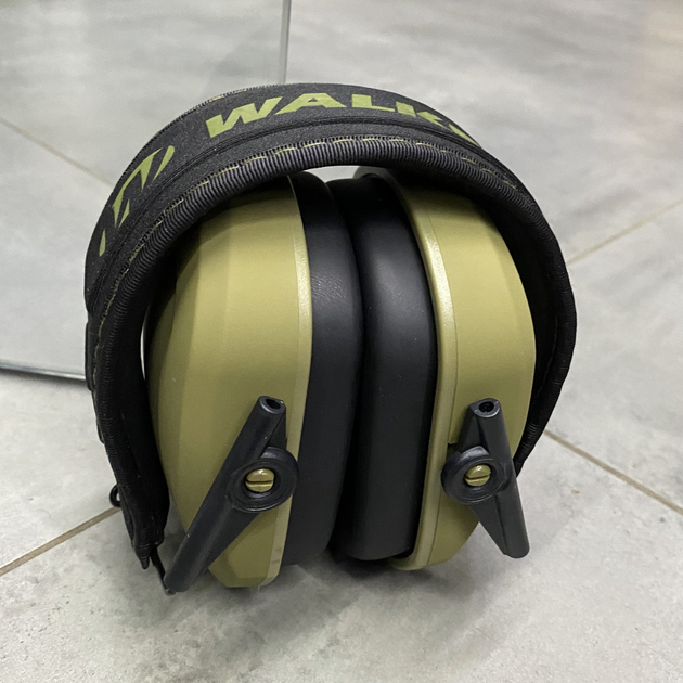 Тактические пассивные наушники Walker's Razor Slim Passive Earmuffs, 27дБ, низкопрофильные, для стрельбы, Хаки (242726) - изображение 2