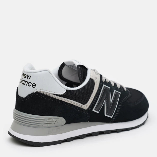 Buty sportowe damskie New Balance 574 ML574EVB 38.5 (6US) Czarny/Szary (195907803233) - obraz 5