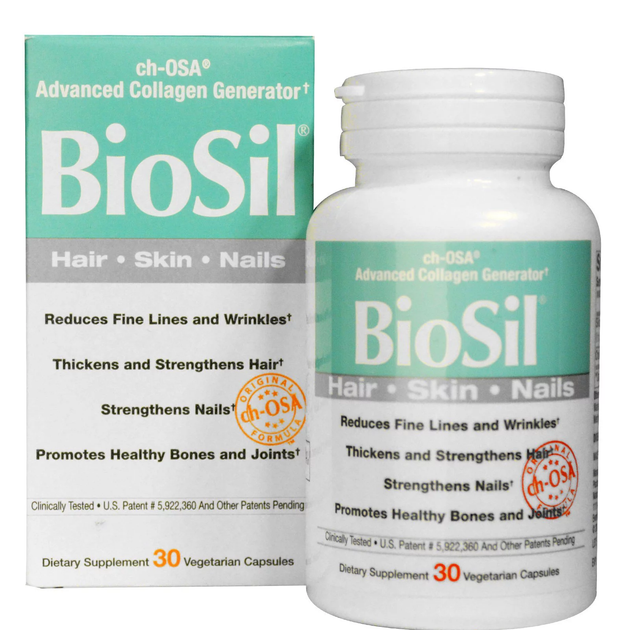 Биодобавка Natural Factors БиоСил Генератор Коллагена (BioSil ch-OSA Advanced Collagen Generator) 120 капсул NFS39186 - изображение 3
