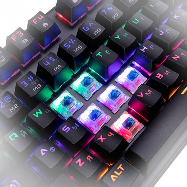Клавиатура Hator Starfall HTK-609 USB игровая механическая Outemu Blue ...