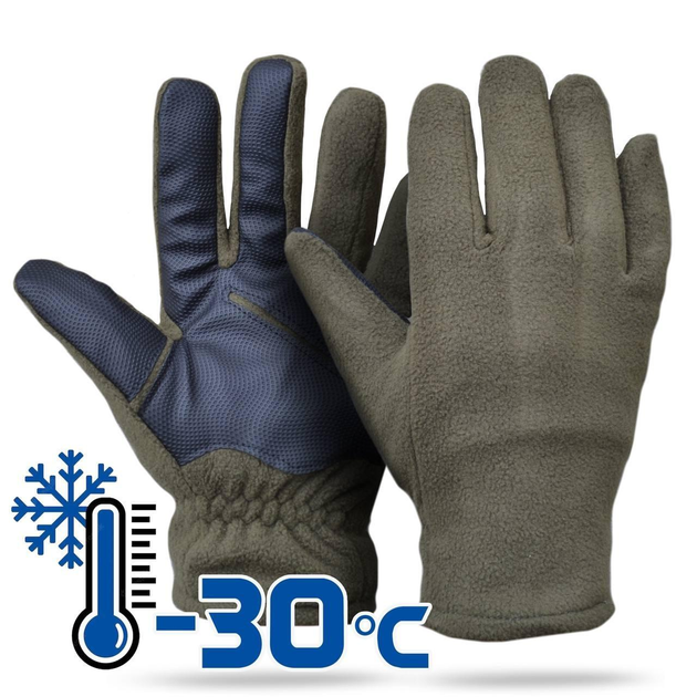 Перчатки полнопалые зимние флисовые Tactical до - 30 - изображение 1