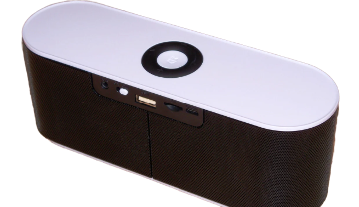Портативная колонка Atlanfa AT-7707 Super Bass bluetooth MP3 FM AUX USB TF Черная - изображение 2